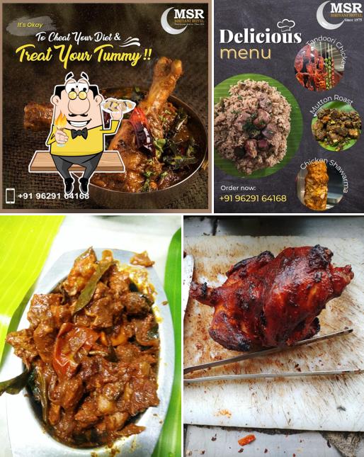 Get seafood at MSR Briyani Hotel