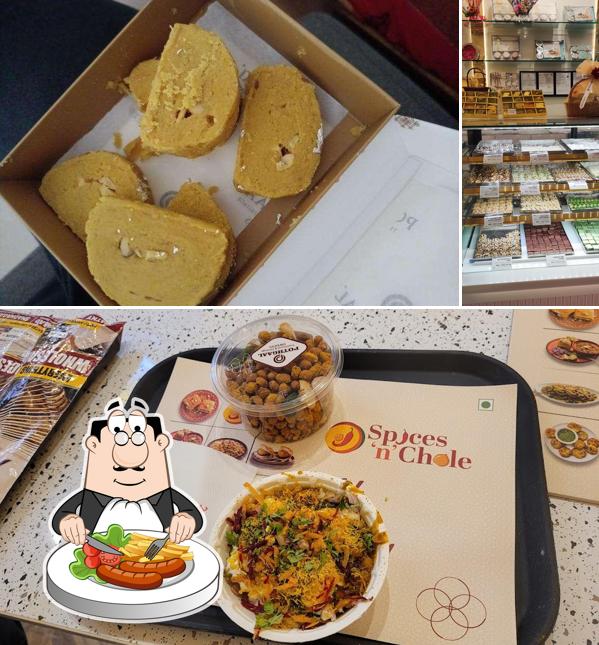 Food at Pothgaal sweets