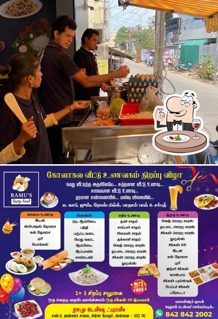 Food at Ramu's Tasty Food