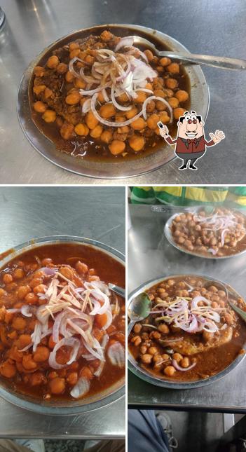 Chana masala at Shankar Chhole Kulche