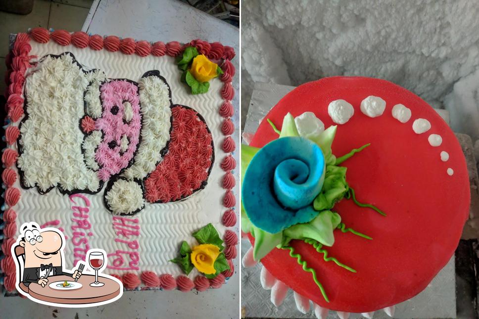 Food at V.M.B Bakery