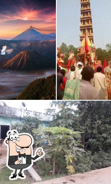 The exterior of sadhu cake