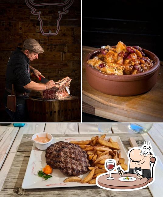 Cibo al Ristorante Steak House Bisteccheria Il Macellaio