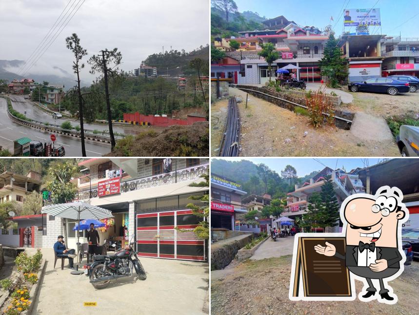 The exterior of Sharma Dhaba