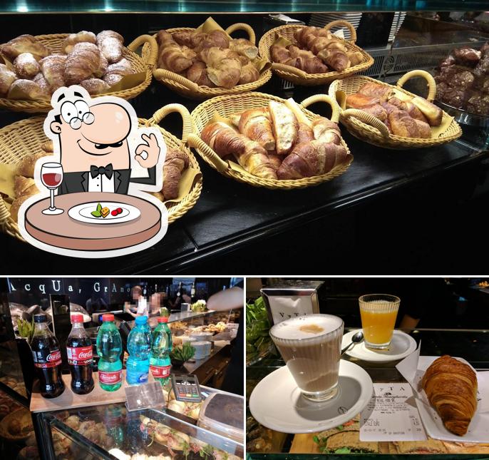 Dai un’occhiata alla immagine che mostra la cibo e birra di VyTA