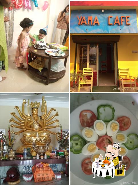 Food at Yama Cafe