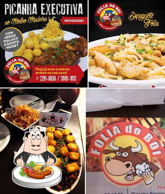 Comida em Bar Folia do Boi