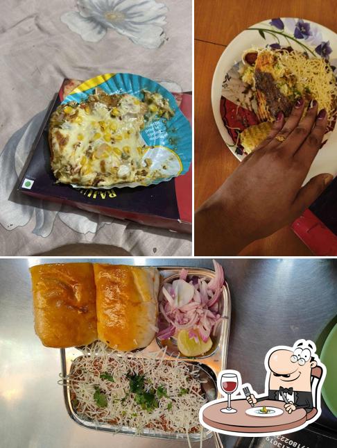 Meals at raju,s pizza and pavbhaji corner