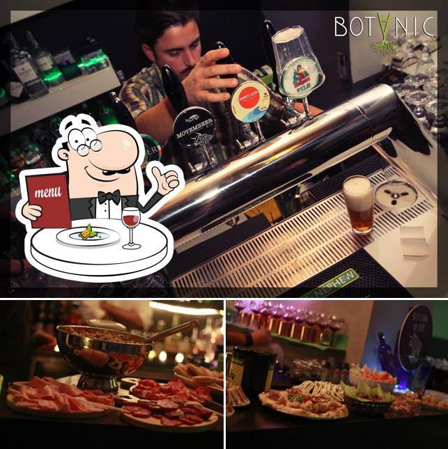 Cibo al BOTANIC Secret Bar