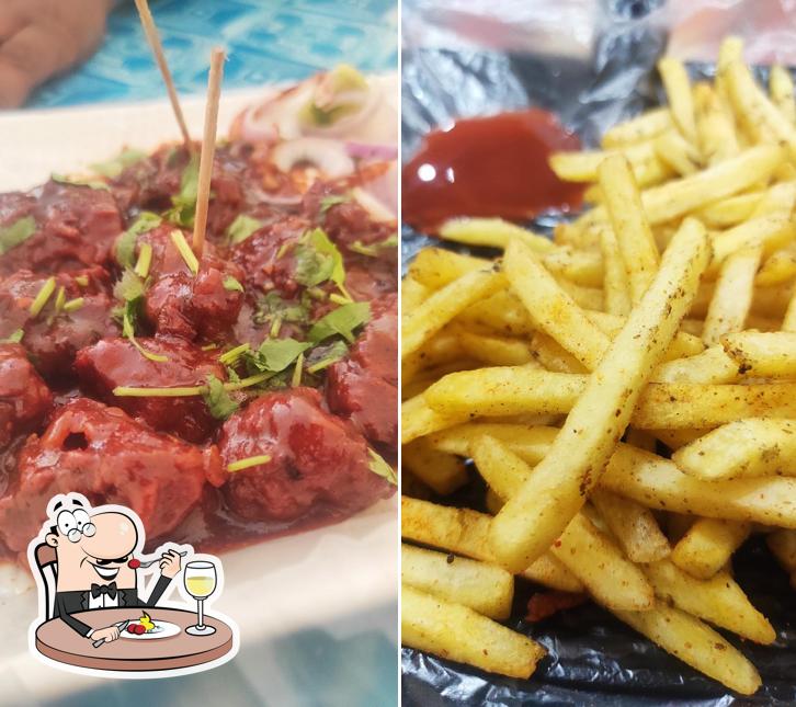 Food at Delight kitchen