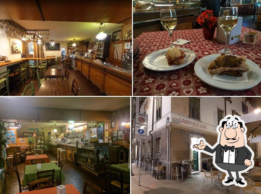 Siediti a un tavolo di Osteria Grappolo d'Oro