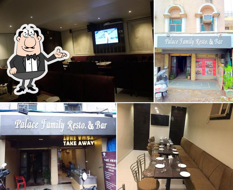 The interior of Hotel Palace Family Restaurant