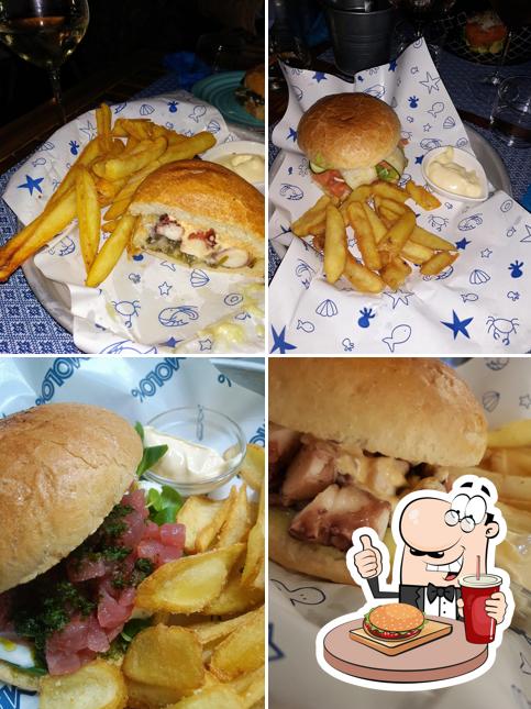 Ordina un hamburger a Molo16 Fishbar