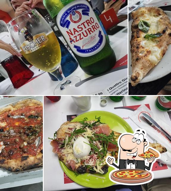 A Pizzeria Bella Napoli, puoi assaggiare una bella pizza