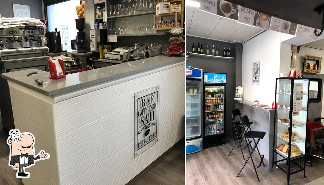 Dai un'occhiata agli interni di Bar Caffetteria Sati