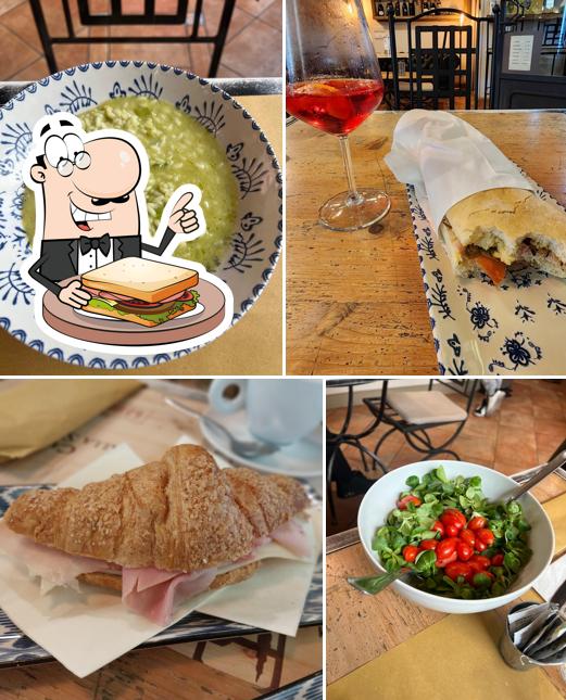 Toast al formaggio al Bar Loro