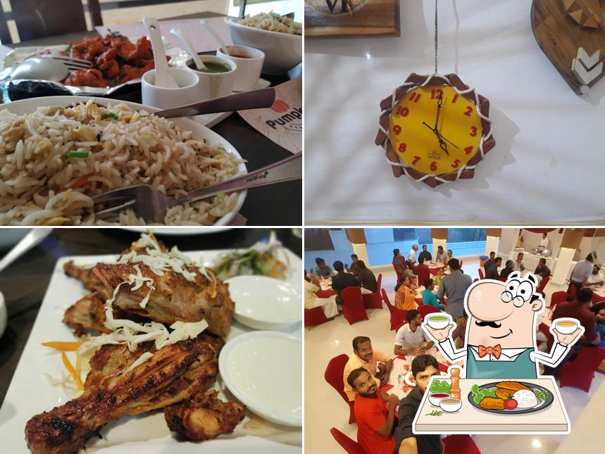 Food at Pumpkin Hotel