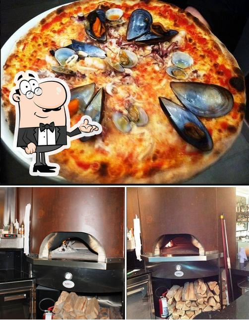 La foto della interni e pizza di Ristorante Pizzeria Bocconcino
