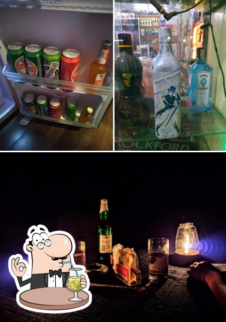 Get a drink from the menu
