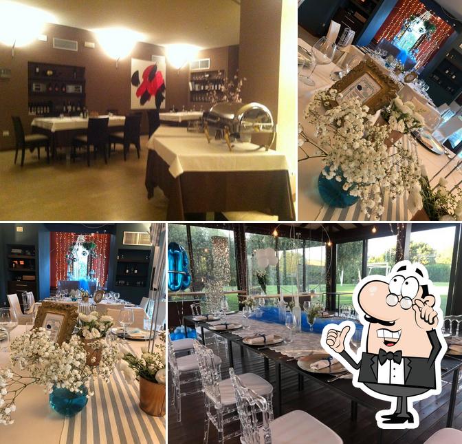 Gli interni di Corte del Sole