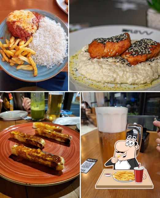 Batata frita em Flow Rio Claro