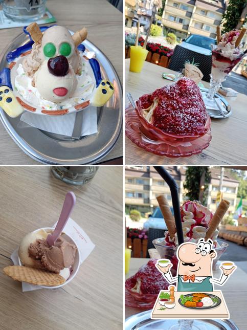 Platti al Gelateria Bucaneve