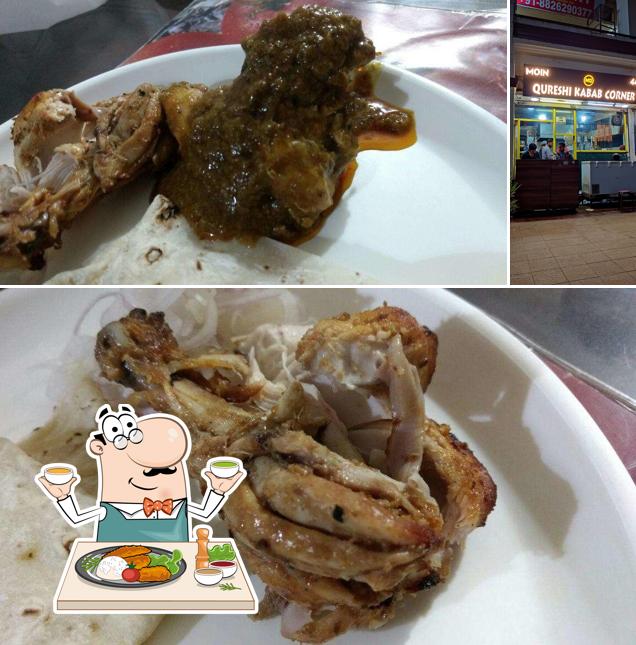 The picture of Qureshi's Kabab Corner’s food and interior
