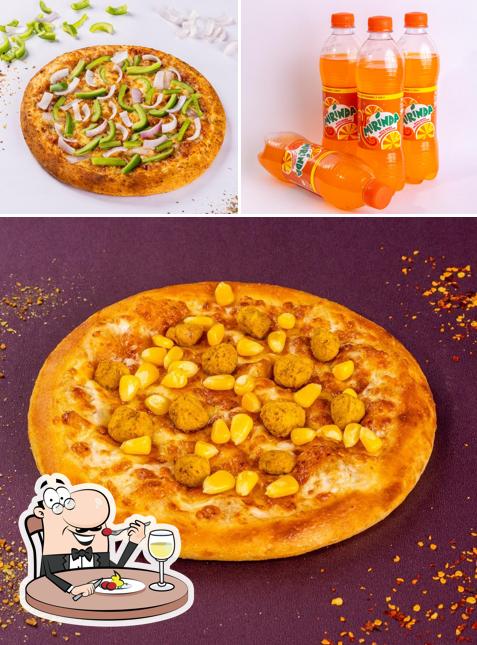 The image of food and beverage at Rominus Pizza And Burger