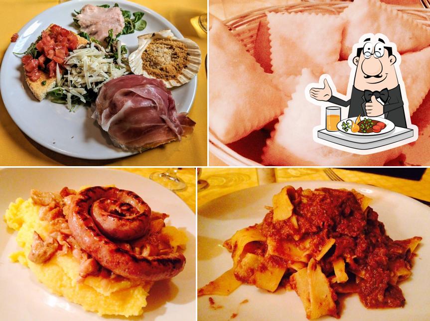 Cibo al Trattoria A Casa Mia