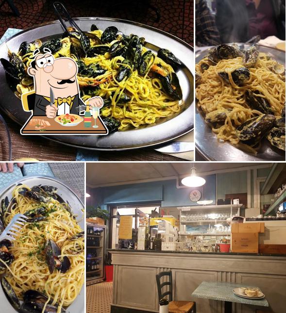 Cibo al Trattoria Il Gabbiano