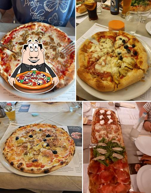 Prenditi tra le molte varianti di pizza
