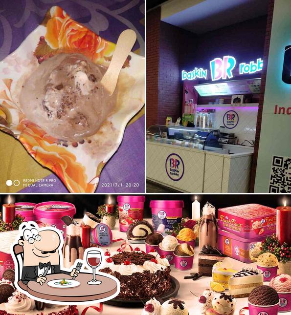 Food at Baskin Robbins - Ice Cream Desserts