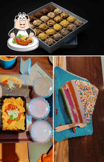 Red velvet cake at The Hazelnut Factory - Gomti Nagar