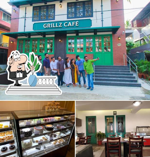Enjoy the view at the outside area of Grillz Cafe