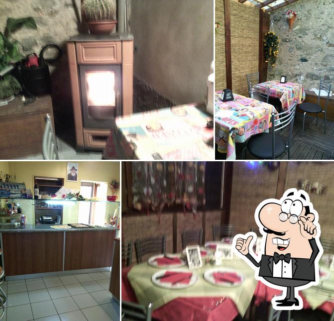 Gli interni di Pizzeria rosticceria siciliana d'asporto