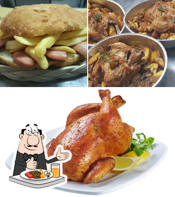 Cibo al Pizzeria e Rosticceria "L'Antica Borgata"