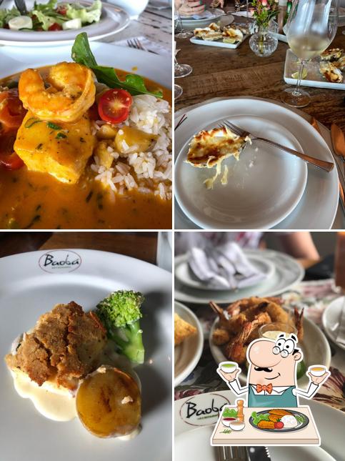 Platos en Baobá Bar e Restaurante