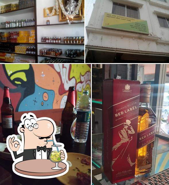 Take a look at the image depicting drink and exterior at Jeevan Bar & Restaurant