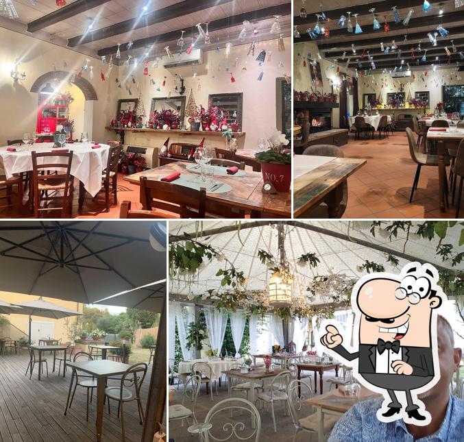 Gli interni di Al Pachino Ristorante