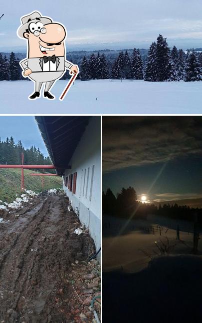 Gli esterni di Buvette Hivernale Bullatonne-Dessous