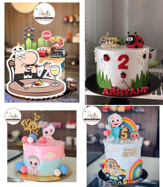 Meals at Vivans Cake Emporium