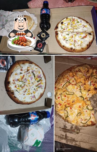 Food at Galaxy Pizza Hub