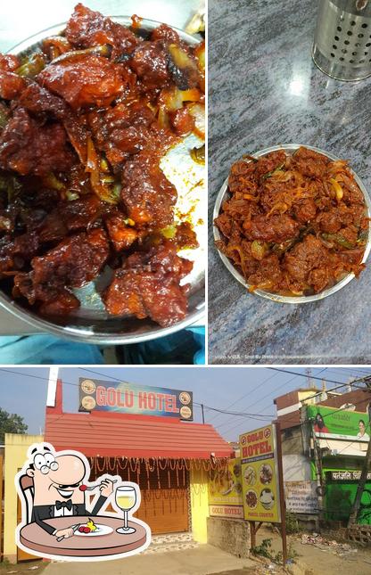 Food at Golu Hotel