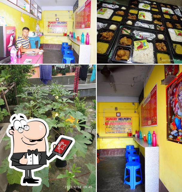 Hungry Helper's is distinguished by exterior and interior