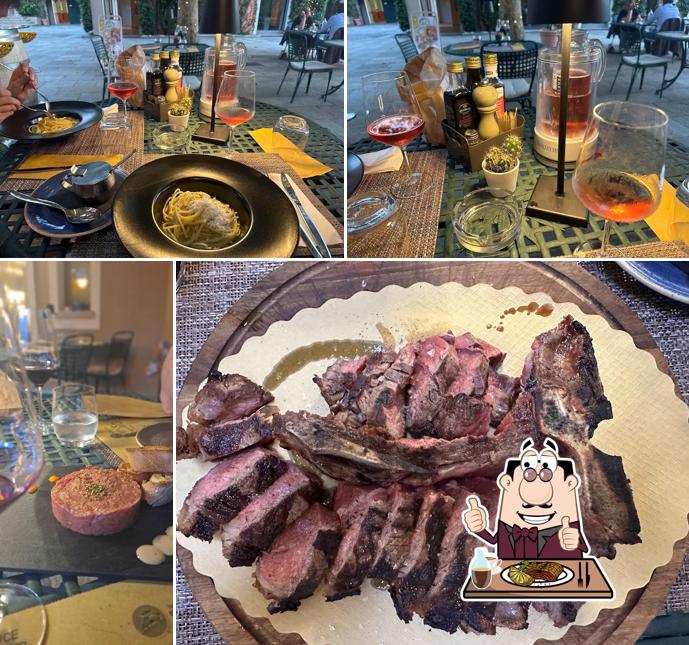 Tartaredi manzo al Ristorante Aquazzurra