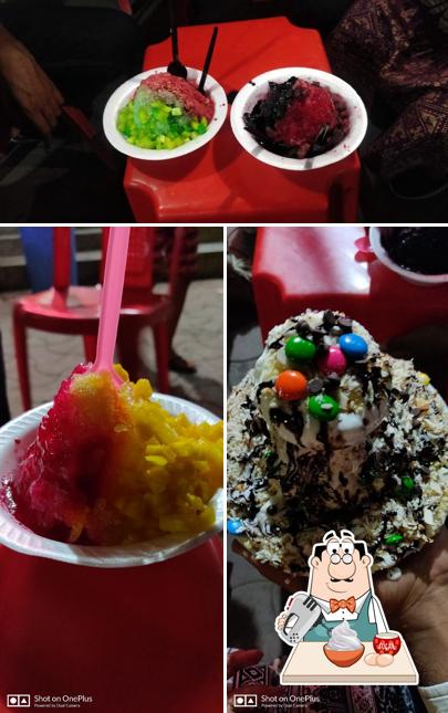 Order one of the sweet dishes