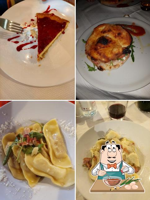 Ravioli al Trattoria dei Pellegrini da Piturelo