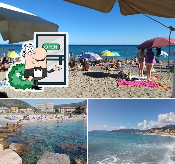 Puoi goderti l'aria fresca dal dehors di San Pietro Free Beach