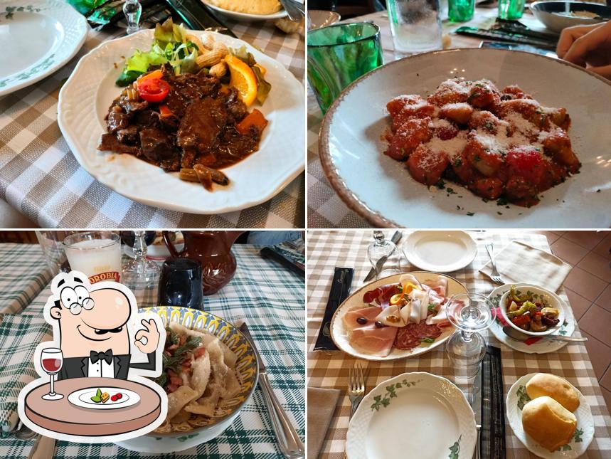 Platti al Trattoria Parietti