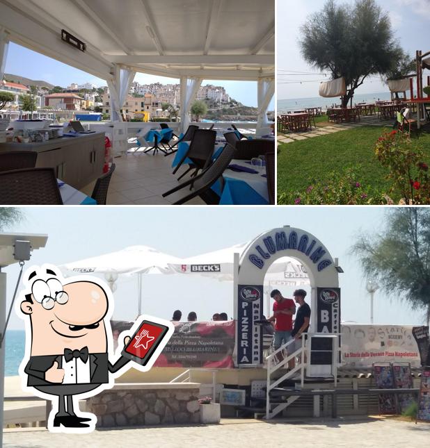 Gli esterni di Lido Blumarine Sperlonga